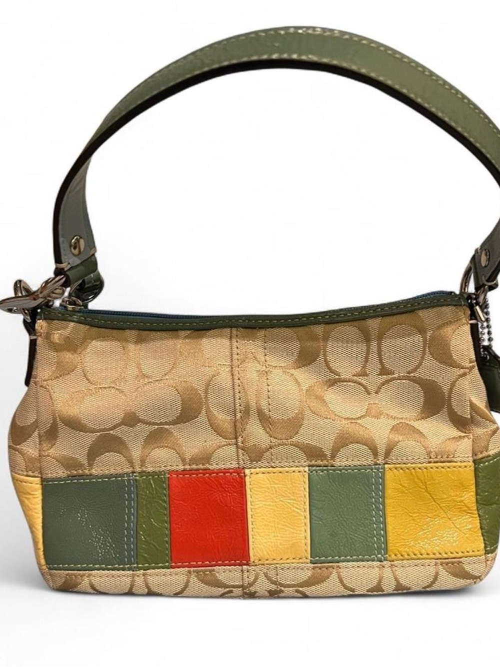Multicolor Patchwork purse